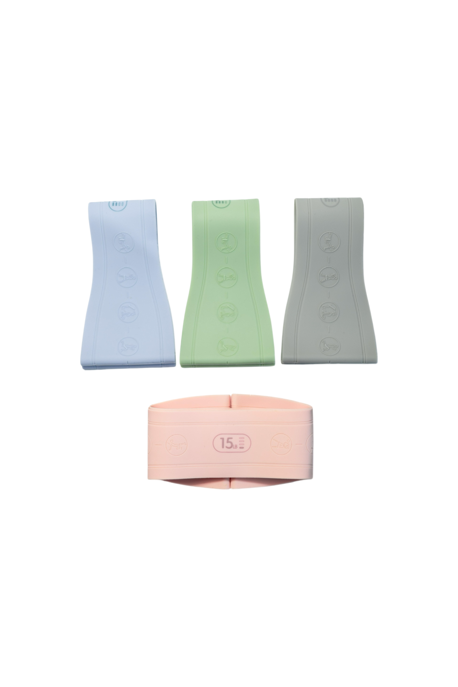 Набір силіконових фітнес-резинок «Flex Motion»