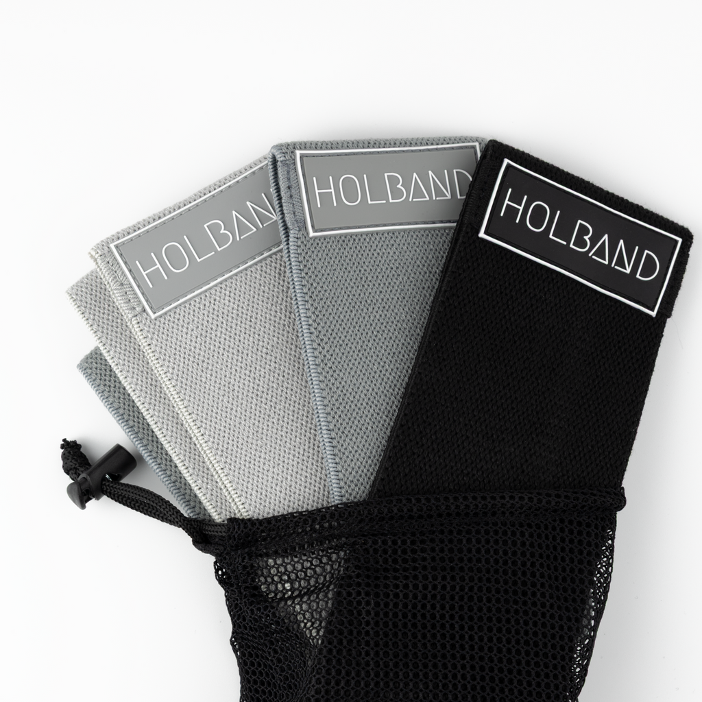 Monochrome resistance hip bands set