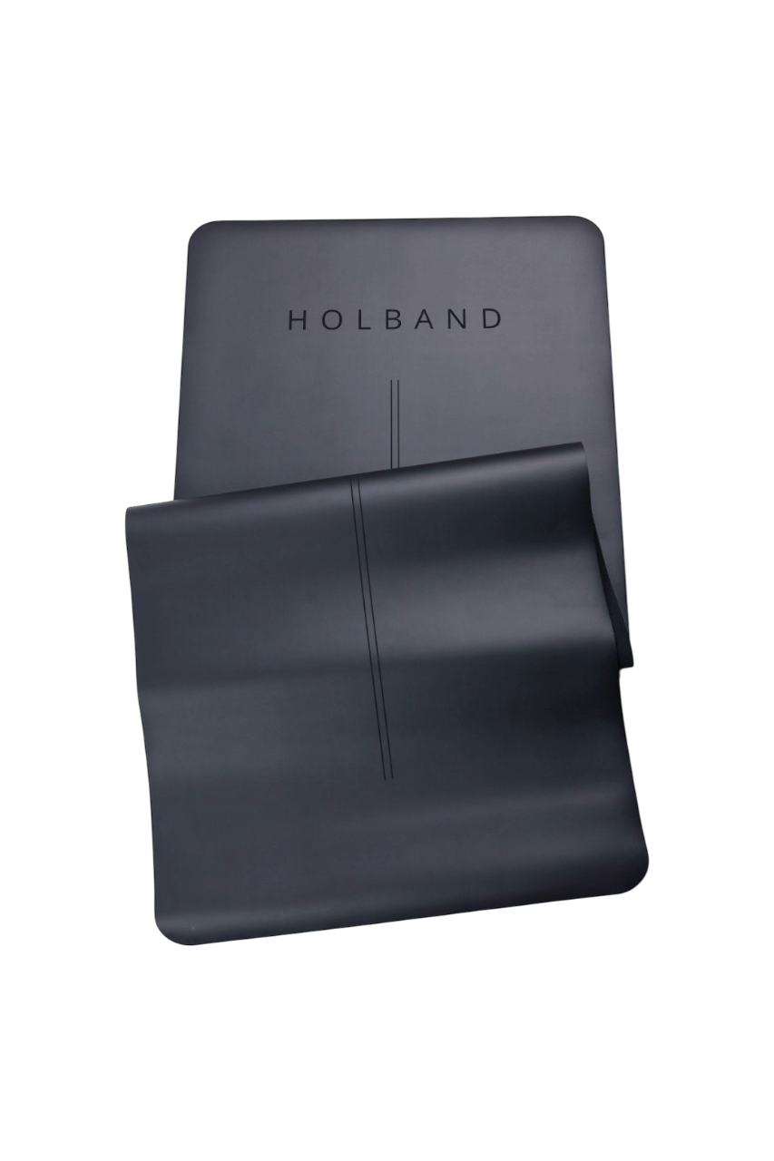 Килимок для йоги та фітнесу «Base One» Stone grey